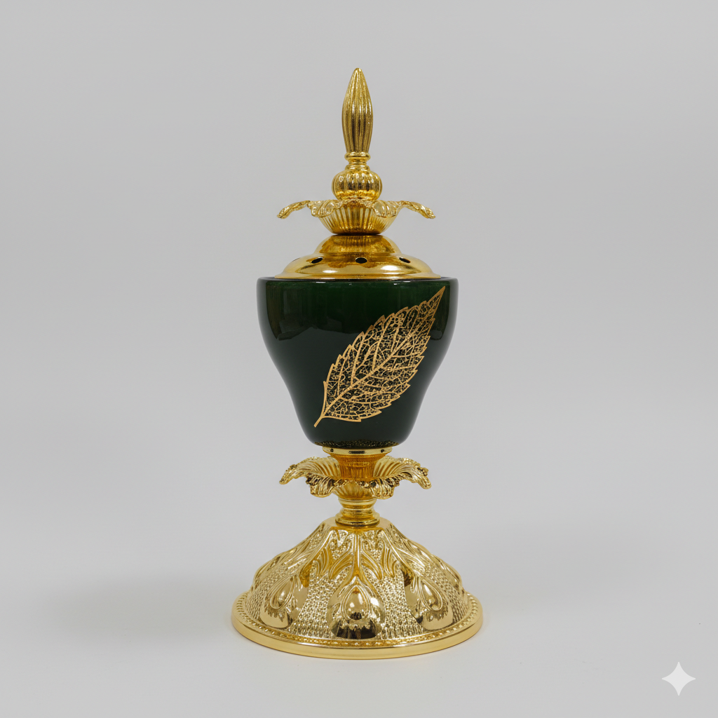 مبخرة فاخرة – تصميم تراثي مزخرف - الصورة 2